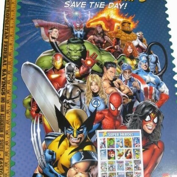 Marvel Spider-Man Collectible Stamp - Picture 7 of 7